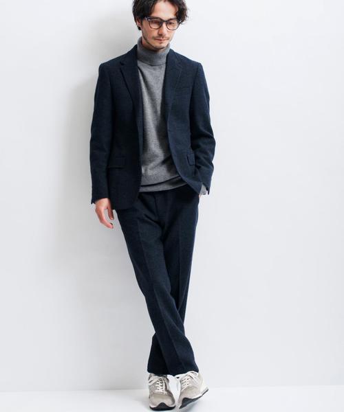 green label relaxing（グリーンレーベルリラクシング）の「□VICT/LAMBS H/B NT 3Bジャケット◆（テーラードジャケット・メンズ・グレー/ダークブラウン/ネイビー・MEDIUM/LARGE/SMALL/X-LARGE）」の19枚目の写真