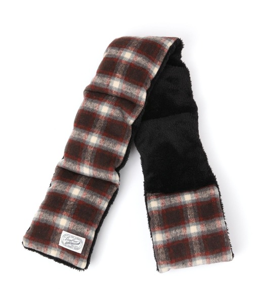 BAYFLOW（ベイフロー）の「中綿差し込みマフラー（マフラー・メンズ・その他2/ブラック/その他1/グレー・FREE）」の5枚目の写真