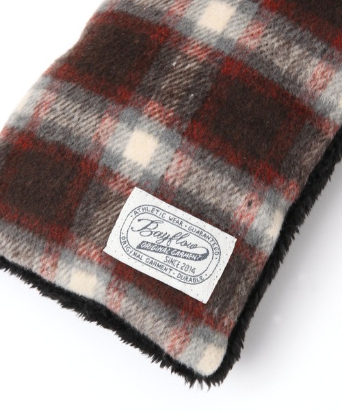 BAYFLOW（ベイフロー）の「中綿差し込みマフラー（マフラー・メンズ・その他2/ブラック/その他1/グレー・FREE）」の6枚目の写真