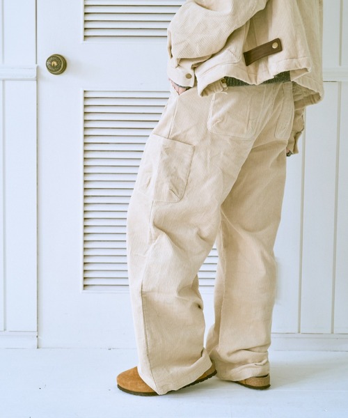 common gull products.（コモンガルプロダクツ）の「軽快なステップとコーデュロイパンツ（その他パンツ・レディース・アイボリー/ブラウン/ネイビー・MEDIUM/LARGE）」の6枚目の写真