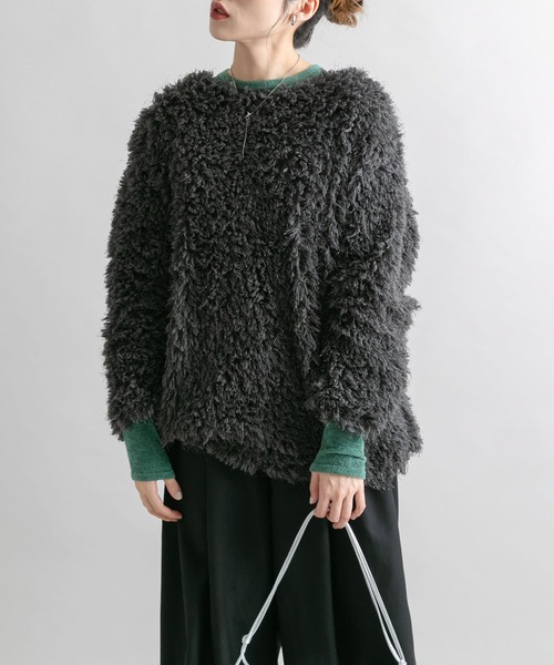 KBF フラッフィーホックトップス ケービーエフ KBF フラッフィーホックトップス （IVORY