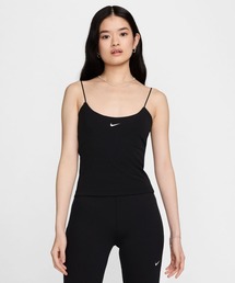 NIKE | ナイキ スポーツウェア チル ニット ウィメンズ タイト キャミ タンクトップ / Nike Sportswear Chill Knit Women's Tight Cami Tank FN3686-010 Black(キャミソール)