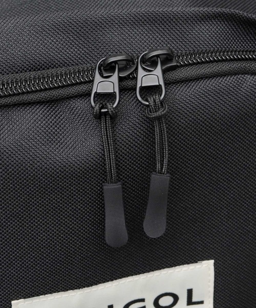 KANGOL(カンゴール)の「2層式フロントポケット 多収納 デイパック ロープストラップ付(バックパック/リュック・メンズ・ブラック・FREE)」の20枚目の写真