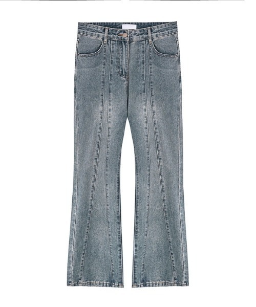 Otte(オッテ)の「デザインフレアデニム(デニムパンツ・メンズ・ブラック/ブルー・LARGE/SMALL/MEDIUM/X-LARGE)」の3枚目の写真