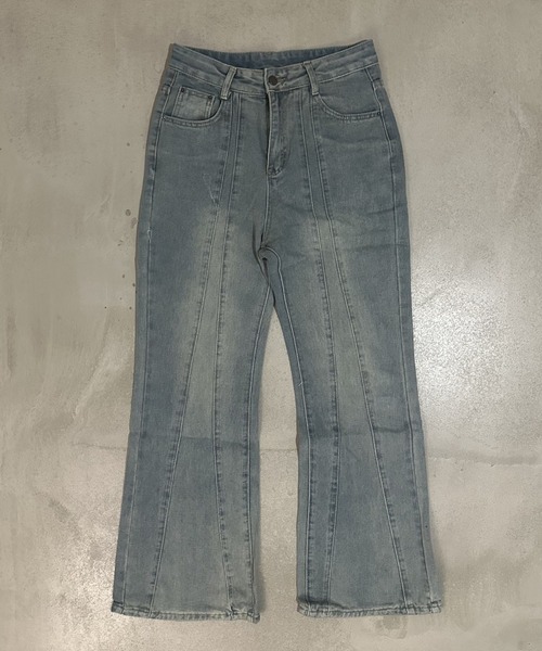 Otte(オッテ)の「デザインフレアデニム(デニムパンツ・メンズ・ブラック/ブルー・LARGE/SMALL/MEDIUM/X-LARGE)」の14枚目の写真