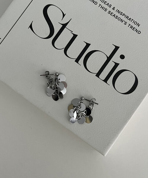 GOLDY(ゴールディ)の「〈GOLDY/ゴールディ〉マルマルピアス(ピアス(両耳用)・レディース・ゴールド/シルバー・FREE)」の2枚目の写真