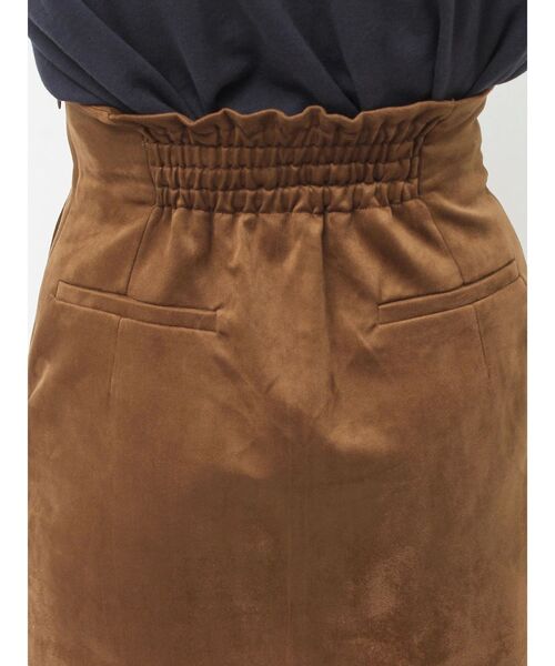 dazzlin（ダズリン）の「【セットアップ対応】コンパクトミニスカート（スカート・レディース・チャコールグレー/キャメル/ブラウン/ピンク/ベージュ・MEDIUM/SMALL）」の17枚目の写真