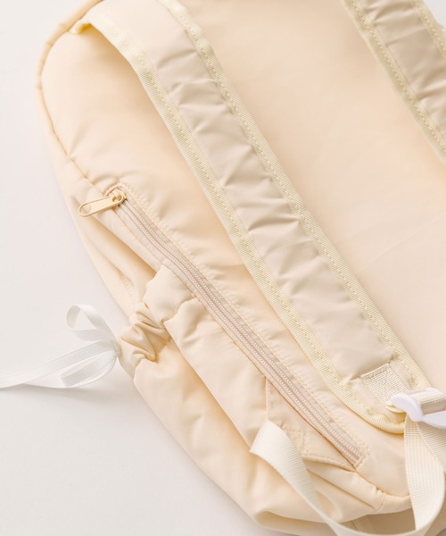 OLIVE des OLIVE（オリーブデオリーブ）の「ドロストポケットバックパック（バックパック/リュック・レディース・アイボリー/ブラック・FREE）」の13枚目の写真