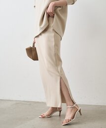 LOUNGEDRESS（ラウンジドレス）の「【Lサイズも登場！】ポンチZIPタイトスカート（スカート）」