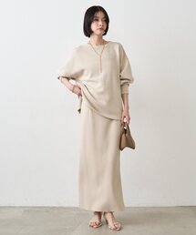 LOUNGEDRESS（ラウンジドレス）の「【3サイズ展開】ポンチZIPタイトスカート（スカート）」