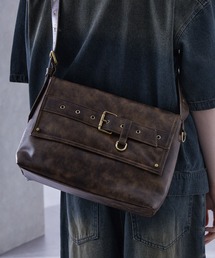 Loose/ルース | ベルトデザイン  合皮ショルダーバッグ(ショルダーバッグ)