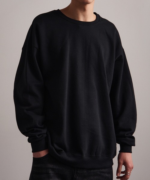 JERZEES（ジャージーズ）の「【JERZEES】NUBLEND スウェットシャツ ボックスシルエット ビッグシルエット オーバーサイズ UNTR（スウェット・メンズ・ホワイト/ネイビー/グレー/チャコールグレー/ブラック/アッシュ・S/M/L/XL）」の14枚目の写真