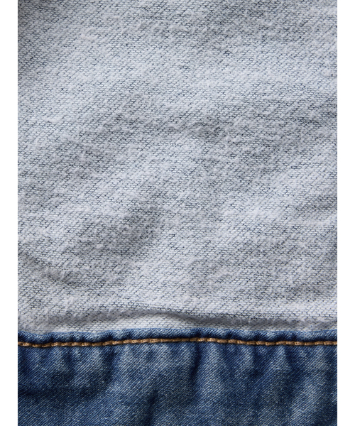 GAP（ギャップ）の「オーバーサイズ スーパーソフト アイコン デニムジャケット (キッズ)（その他アウター・キッズ・インディゴブルー・120cm/130cm/140cm/150cm/160cm/110cm）」の3枚目の写真