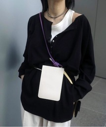 Ameri | WAFFLE TANK SET LONG SLEEVE TOP(Tシャツ/カットソー)