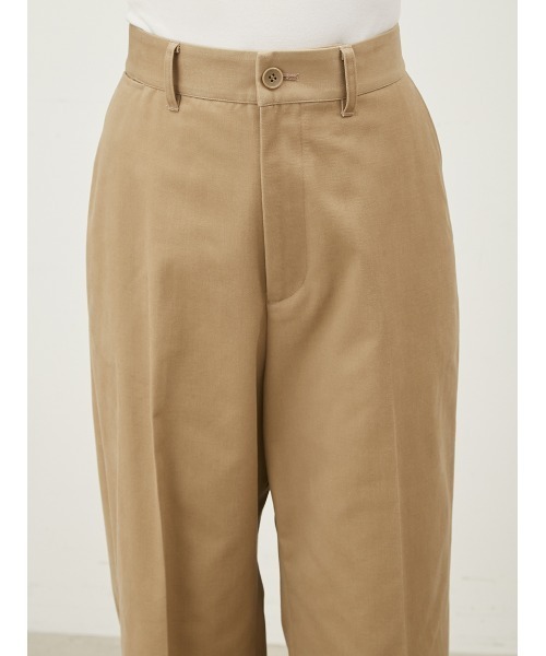Mila Owen（ミラオーウェン）の「【WEB限定00サイズ】ワイドチノパンツ【手洗い可能】（チノパンツ・レディース・ベージュ/ピンク/ダークネイビー・0/1/00）」の7枚目の写真