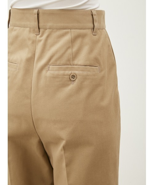 Mila Owen（ミラオーウェン）の「【WEB限定00サイズ】ワイドチノパンツ【手洗い可能】（チノパンツ・レディース・ベージュ/ピンク/ダークネイビー・0/1/00）」の10枚目の写真