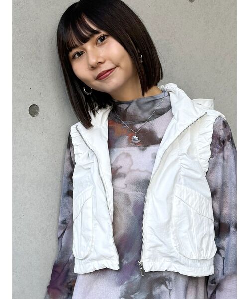 MURUA(ムルーア)の「オリジナルモチーフビジューネックレス(ネックレス・レディース・シルバー・FREE)」の9枚目の写真