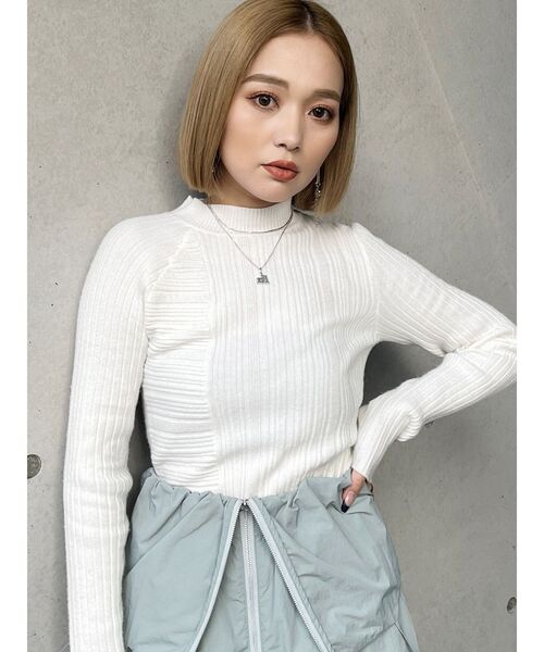 MURUA(ムルーア)の「オリジナルモチーフビジューネックレス(ネックレス・レディース・シルバー・FREE)」の10枚目の写真