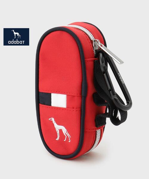 adabat(アダバット)の「【新レーベル ADABAT NAVY】トリコロールジップボールケース(その他・メンズ・ネイビー/ホワイト/レッド系1/ブラック・00)」の4枚目の写真
