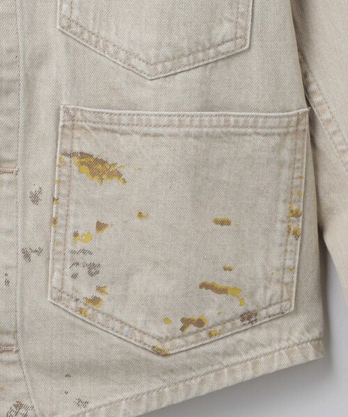 6（ロク）の「【別注】＜PAYDAY × 6(ROKU)＞ENGINEER JACKET  25SS BEIGE/ジャケット（カバーオール・レディース・ベージュ・FREE）」の5枚目の写真