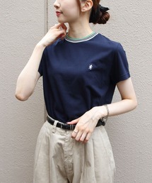 GYMPHLEX/ジムフレックス　クルーネックニットラインTEEシャツ　CREWNECK KNIT-LINE TEE　GY-C0448 CCB