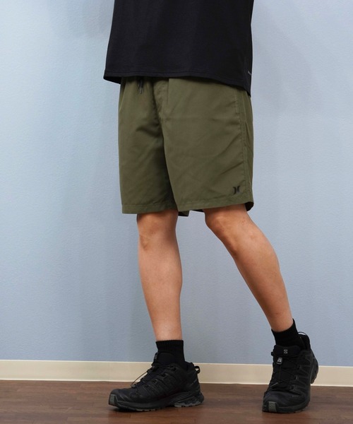 Hurley （ハーレー）の「Hurley/ハーレー 水着 海パン トランクス ボードショーツ 撥水 速乾 水陸両用 18インチ MBS07916（水着・メンズ・ブラック/ホワイト/オリーブ/カーキ/グレイッシュブルー・S/M/L）」の3枚目の写真