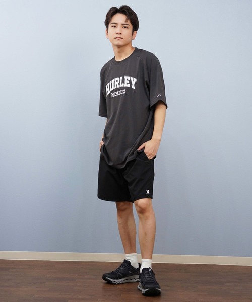 Hurley （ハーレー）の「Hurley/ハーレー 水着 海パン トランクス ボードショーツ 撥水 速乾 水陸両用 18インチ MBS07916（水着・メンズ・ブラック/ホワイト/オリーブ/カーキ/グレイッシュブルー・S/M/L）」の17枚目の写真