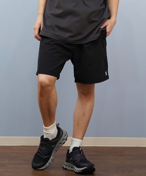 Hurley （ハーレー）の「Hurley/ハーレー 水着 海パン トランクス ボードショーツ 撥水 速乾 水陸両用 18インチ MBS07916（水着・メンズ・ブラック/ホワイト/オリーブ/カーキ/グレイッシュブルー・S/M/L）」の14枚目の写真