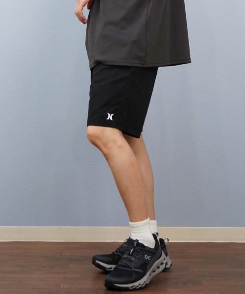 Hurley （ハーレー）の「Hurley/ハーレー 水着 海パン トランクス ボードショーツ 撥水 速乾 水陸両用 18インチ MBS07916（水着・メンズ・ブラック/ホワイト/オリーブ/カーキ/グレイッシュブルー・S/M/L）」の15枚目の写真