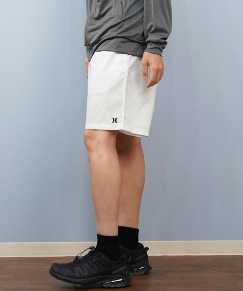 Hurley （ハーレー）の「Hurley/ハーレー 水着 海パン トランクス ボードショーツ 撥水 速乾 水陸両用 18インチ MBS07916（水着・メンズ・ブラック/ホワイト/オリーブ/カーキ/グレイッシュブルー・S/M/L）」の9枚目の写真