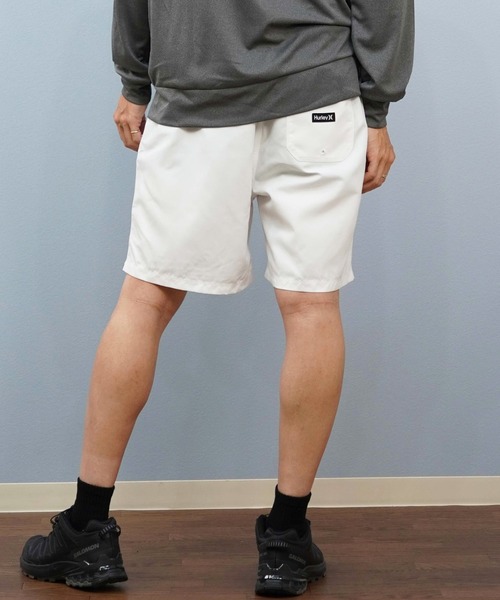 Hurley （ハーレー）の「Hurley/ハーレー 水着 海パン トランクス ボードショーツ 撥水 速乾 水陸両用 18インチ MBS07916（水着・メンズ・ブラック/ホワイト/オリーブ/カーキ/グレイッシュブルー・S/M/L）」の10枚目の写真