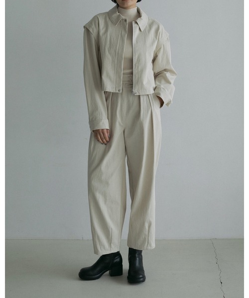 セール】Twill Cocoon Pants（その他パンツ）｜anuke
