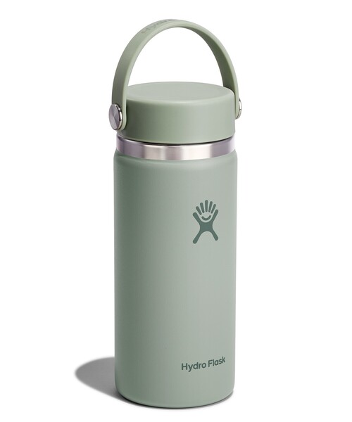 HYDRO FLASK(ハイドロフラスク)の「【HydroFlask/ハイドロフラスク】HYDRATION Wide Mouth/ワイドマウス/16oz(水筒・メンズ・ホワイト/ピンク/ベージュ/ブラック/セージグリーン/ブルー/ブラウン/インディゴブルー・フリー)」の20枚目の写真
