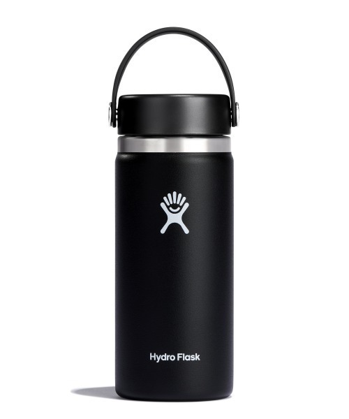 HYDRO FLASK(ハイドロフラスク)の「【HydroFlask/ハイドロフラスク】HYDRATION Wide Mouth/ワイドマウス/16oz(水筒・メンズ・ホワイト/ピンク/ベージュ/ブラック/セージグリーン/ブルー/ブラウン/インディゴブルー・フリー)」の3枚目の写真