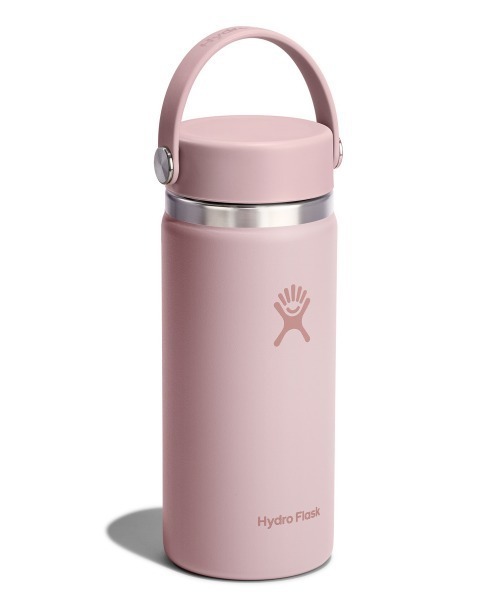 HYDRO FLASK(ハイドロフラスク)の「【HydroFlask/ハイドロフラスク】HYDRATION Wide Mouth/ワイドマウス/16oz(水筒・メンズ・ホワイト/ピンク/ベージュ/ブラック/セージグリーン/ブルー/ブラウン/インディゴブルー・フリー)」の13枚目の写真