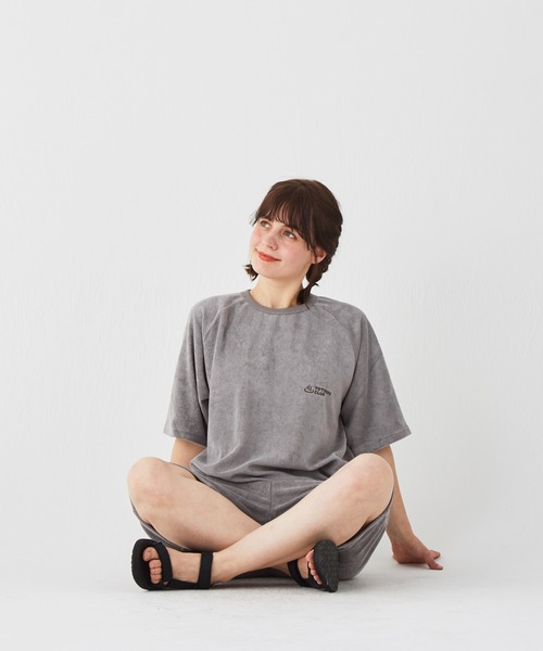 KRIFF MAYER（クリフメイヤー）の「TOTONOU CLUBサウナセット（ルームウェア/パジャマ・メンズ・グレー/ネイビー/ブラウン/レンガ/グリーン・SMALL/MEDIUM/LARGE/X-LARGE）」の2枚目の写真