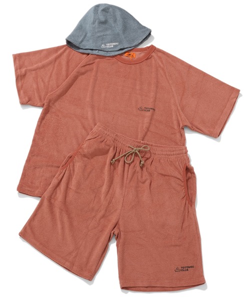 KRIFF MAYER（クリフメイヤー）の「TOTONOU CLUBサウナセット（ルームウェア/パジャマ・メンズ・グレー/ネイビー/ブラウン/レンガ/グリーン・SMALL/MEDIUM/LARGE/X-LARGE）」の5枚目の写真