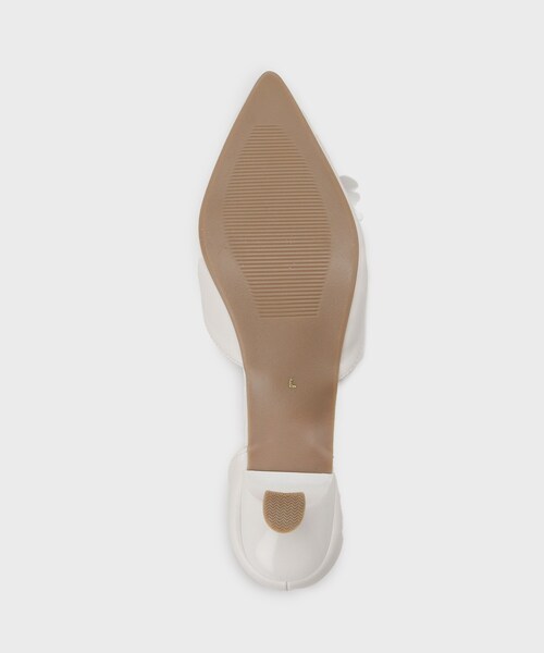 index(インデックス)の「フラワーセパレートパンプス(パンプス・レディース・ブラック/オフホワイト・03/02/01)」の12枚目の写真