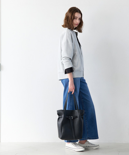 LOGEMENT DE CLAIRE(ロジュモンドクレール)の「【something/サムシング】LISA WIDE(デニムパンツ・レディース・インディゴブルー/ライトインディゴブルー・4/3/2)」の5枚目の写真