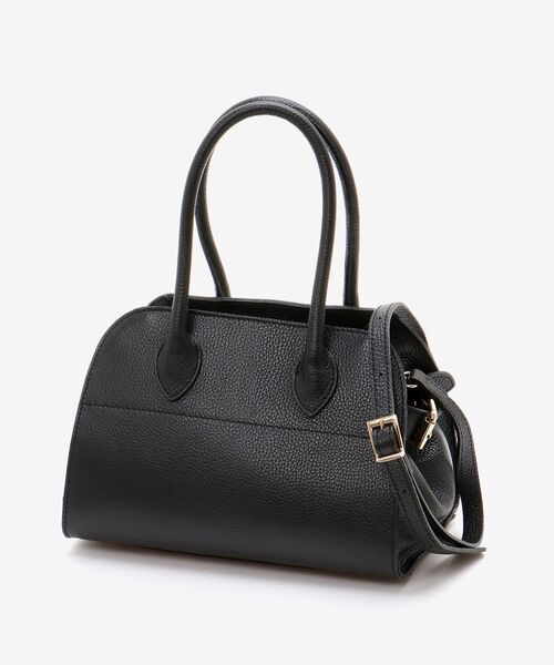 le.coeur blanc（ルクールブラン）の「MILLELAFIRENZE 2WAYレザーハンドバッグ（ハンドバッグ・レディース・モカ/ブラック・FREE）」の7枚目の写真