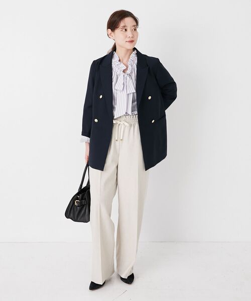 le.coeur blanc（ルクールブラン）の「MILLELAFIRENZE 2WAYレザーハンドバッグ（ハンドバッグ・レディース・モカ/ブラック・FREE）」の14枚目の写真