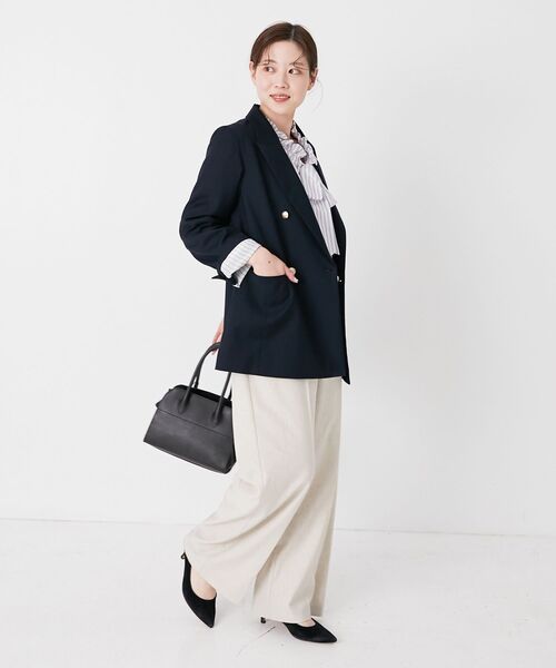 le.coeur blanc（ルクールブラン）の「MILLELAFIRENZE 2WAYレザーハンドバッグ（ハンドバッグ・レディース・モカ/ブラック・FREE）」の16枚目の写真