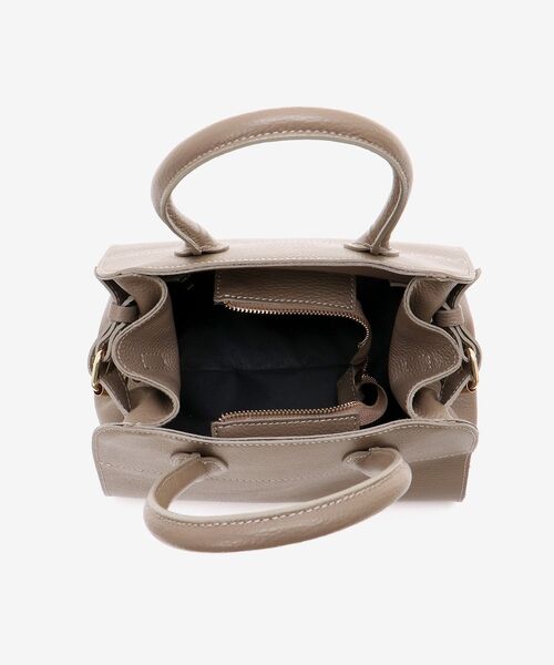 le.coeur blanc（ルクールブラン）の「MILLELAFIRENZE 2WAYレザーハンドバッグ（ハンドバッグ・レディース・モカ/ブラック・FREE）」の21枚目の写真