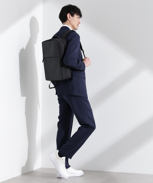 NANO universe(ナノユニバース)の「「N JACKET PREMIUM」強撚ピケストレッチジャケット(セットアップ可)(テーラードジャケット・メンズ・ネイビー/ベージュ・S/L/M)」の21枚目の写真