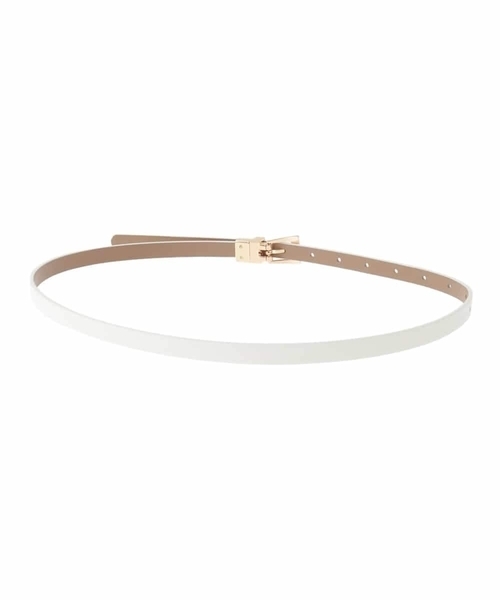 a.v.v（アーヴェヴェ）の「リバーシブルベルト（ベルト・レディース・アイボリー/ブラック・38）」の12枚目の写真