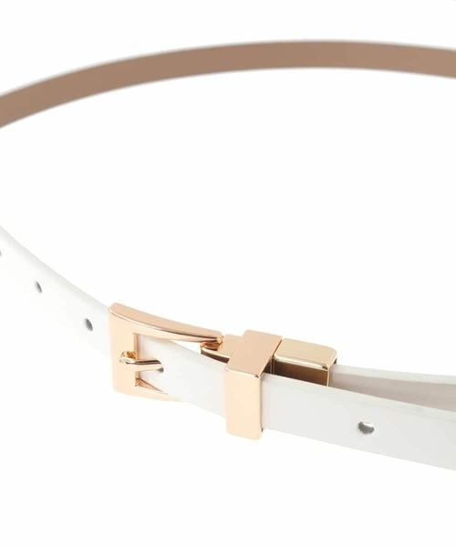 a.v.v（アーヴェヴェ）の「リバーシブルベルト（ベルト・レディース・アイボリー/ブラック・38）」の13枚目の写真