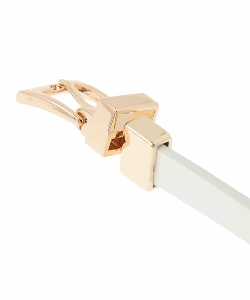 a.v.v（アーヴェヴェ）の「リバーシブルベルト（ベルト・レディース・アイボリー/ブラック・38）」の4枚目の写真