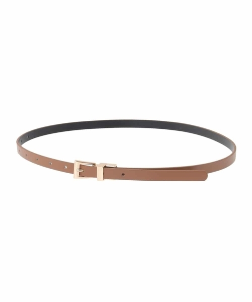 a.v.v（アーヴェヴェ）の「リバーシブルベルト（ベルト・レディース・アイボリー/ブラック・38）」の7枚目の写真