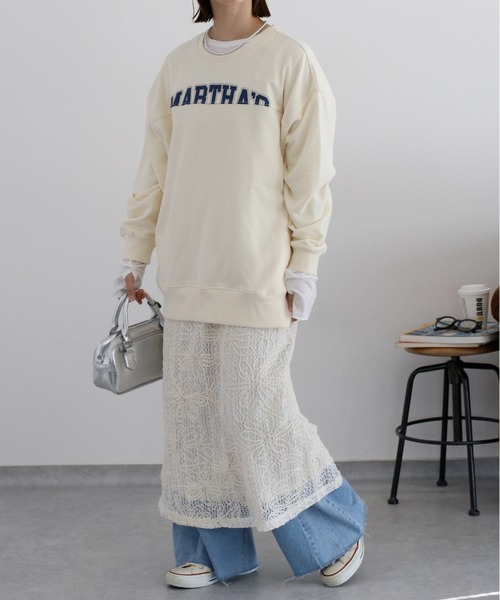 cepo（セポ）の「〈セットアップ対応〉ニットコード刺繍キャミワンピース（ワンピース・レディース・ブラック/オフホワイト・M）」の19枚目の写真