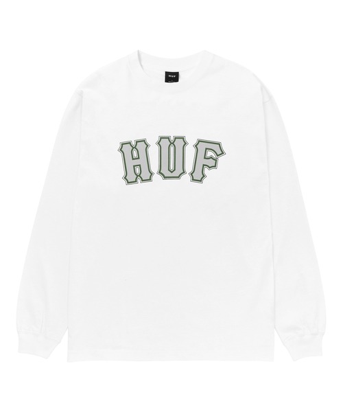 GIANT LS TEE / HUF ハフ プリント ロングスリーブTシャツ ロンT